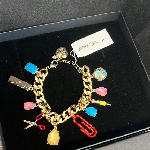 Betsey Johnson Jewelry - Betsey Johnson | Teacher Inspired Charm Bracelet